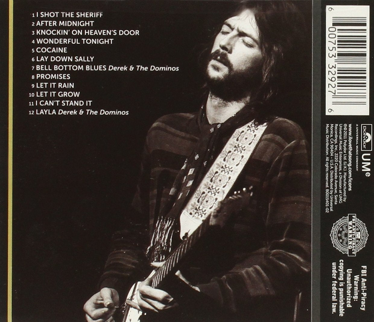 ERIC CLAPTON: ICON