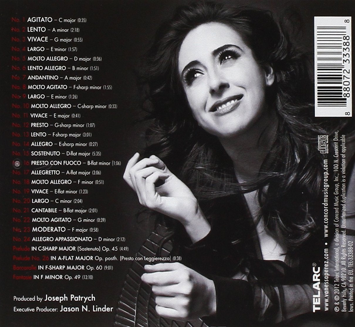 CHOPIN: The Complete Preludes - Vanessa Perez (2 CDs)