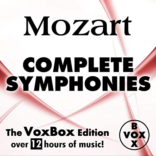 MOZART: THE COMPLETE SYMPHONIES (12 Hour DIGITAL DOWNLOAD)