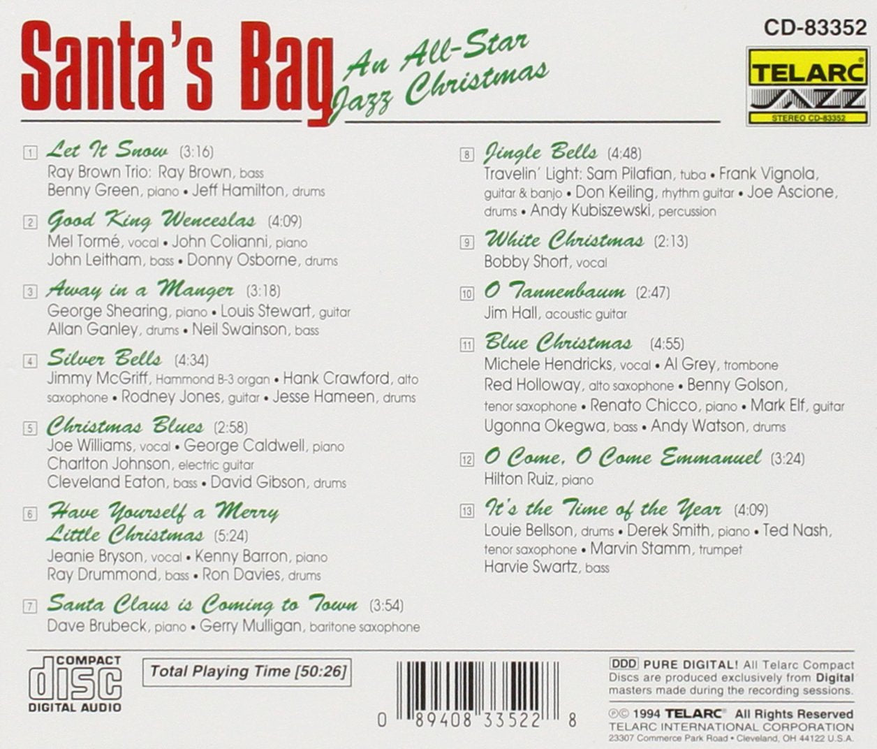 SANTA'S BAG (AN ALL-STAR JAZZ CHRISTMAS)
