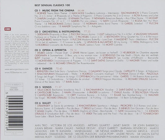 BEST SENSUAL CLASSICS 100 (6 CDS)
