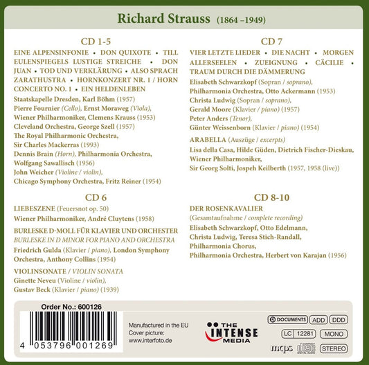 STRAUSS, R: A PORTRAIT (100TH ANNIVERSARY EDITION)