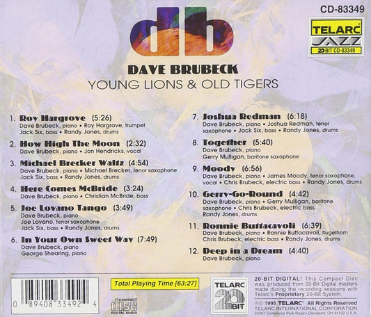 DAVE BRUBECK: YOUNG LIONS & OLD TIGERS