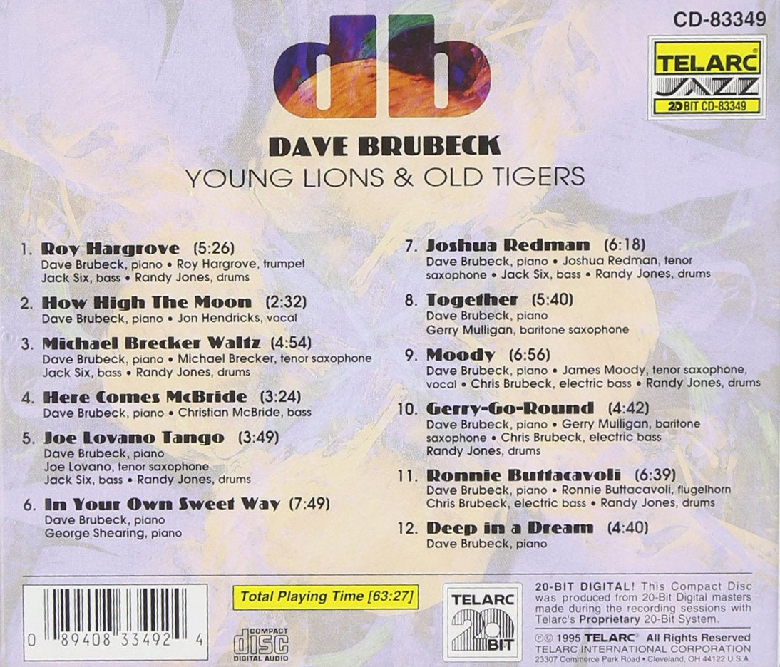 DAVE BRUBECK: YOUNG LIONS & OLD TIGERS