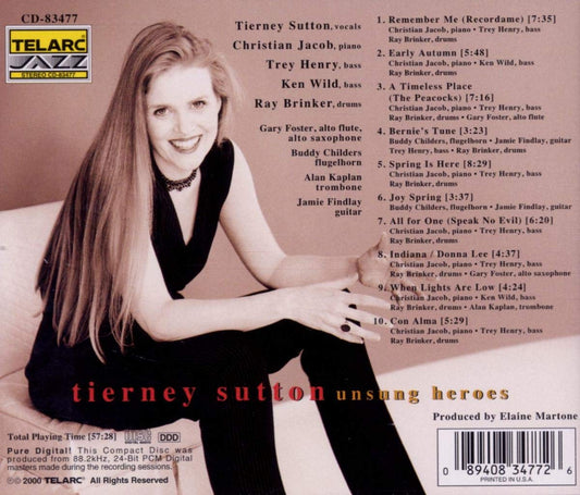 TIERNEY SUTTON: UNSUNG HEROES