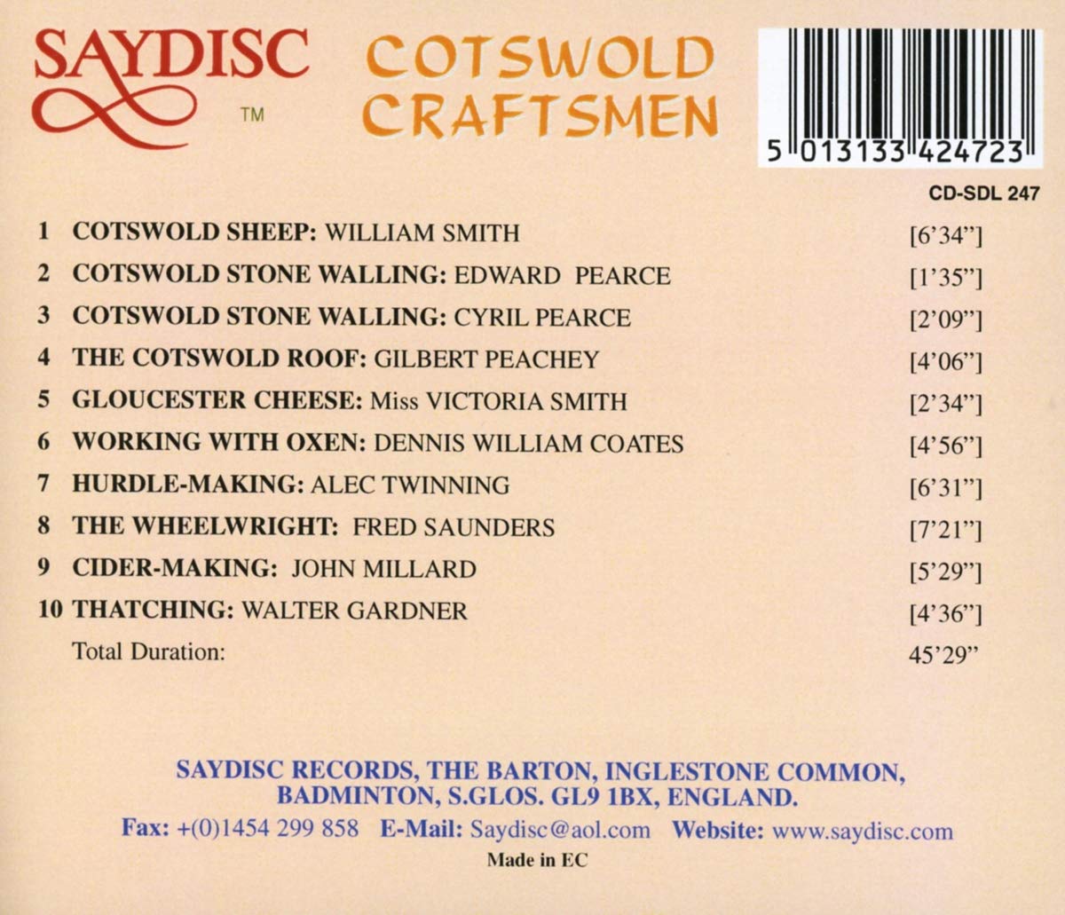 Cotswold Craftsmen: Stories and Reminiscences of Country Life
