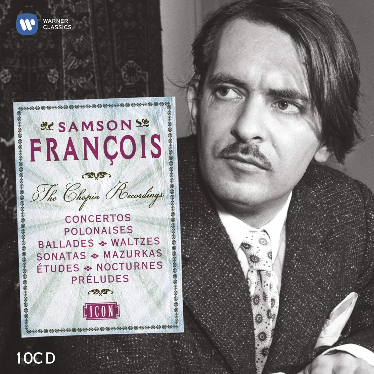 SAMSON FRANCOIS: THE CHOPIN RECORDINGS (10 CDS)
