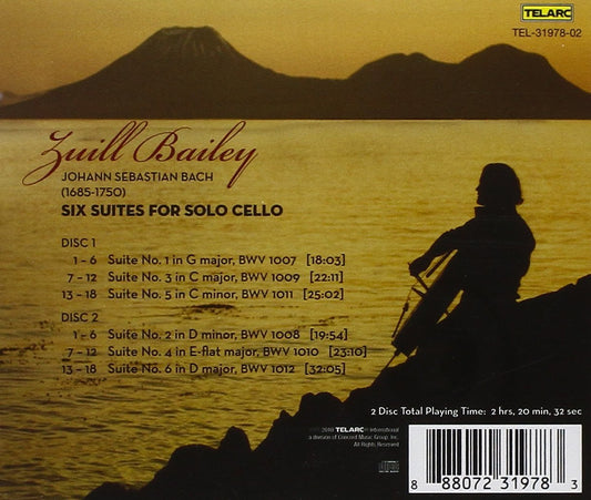 BACH: Cello Suites - Zuill Bailey (2 CDs)