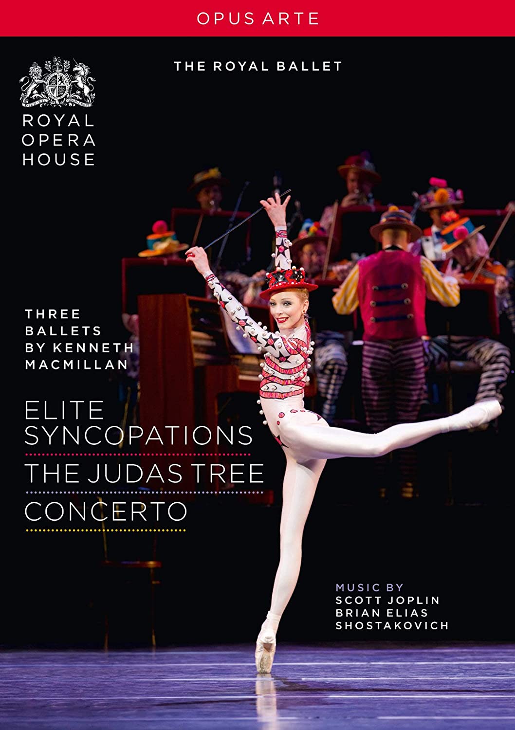 3 MACMILLAN BALLETS: JOPLIN: Elite Syncopations/ELIAS: The Judas Tree/SHOSTAKOVICH: Concerto