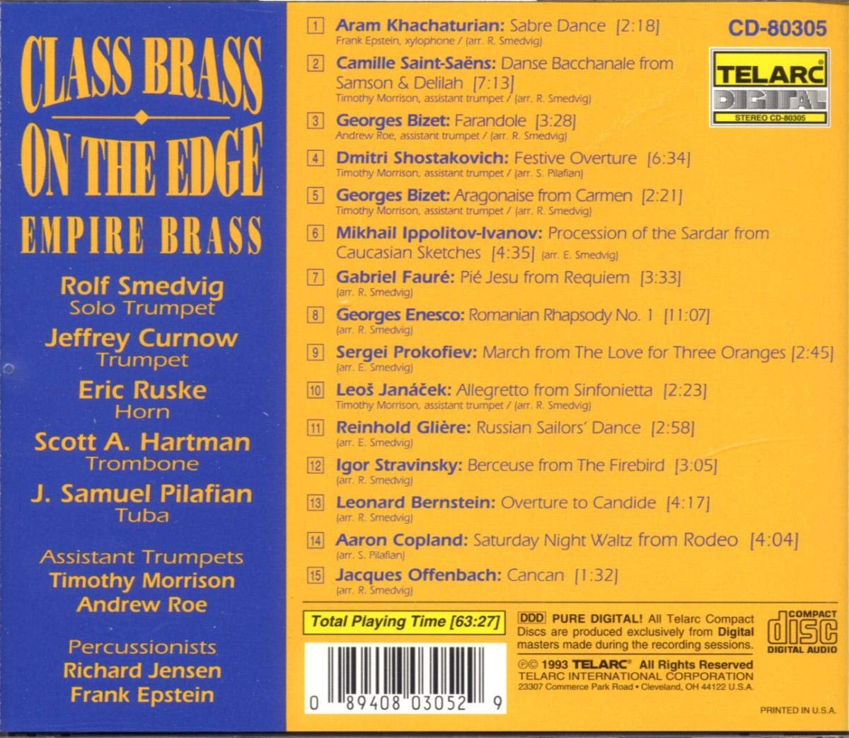 Class Brass: On the Edge