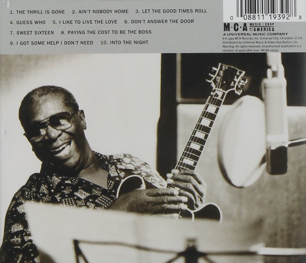 B.B. KING: 20TH CENTURY MASTERS - The MILLENIUM COLLECTION