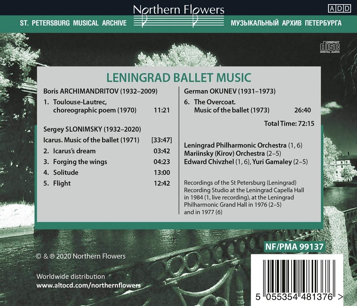 Leningrad Ballet Music (Archimandritov, Okunev, Slonimsky) - Mariinsky Orchestra
