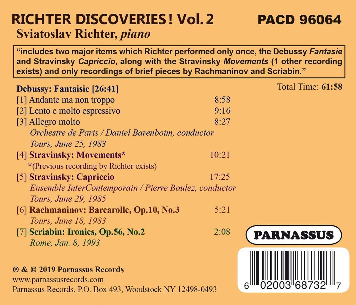 RICHTER DISCOVERIES, VOLUME 2