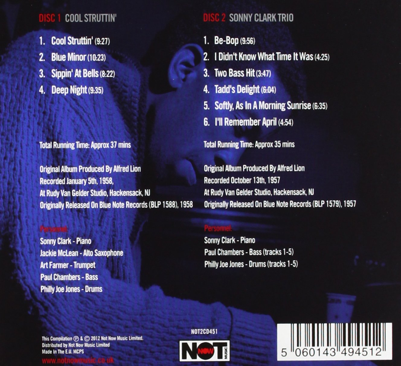 Sonny Clark: Cool Struttin' (2 CDs)