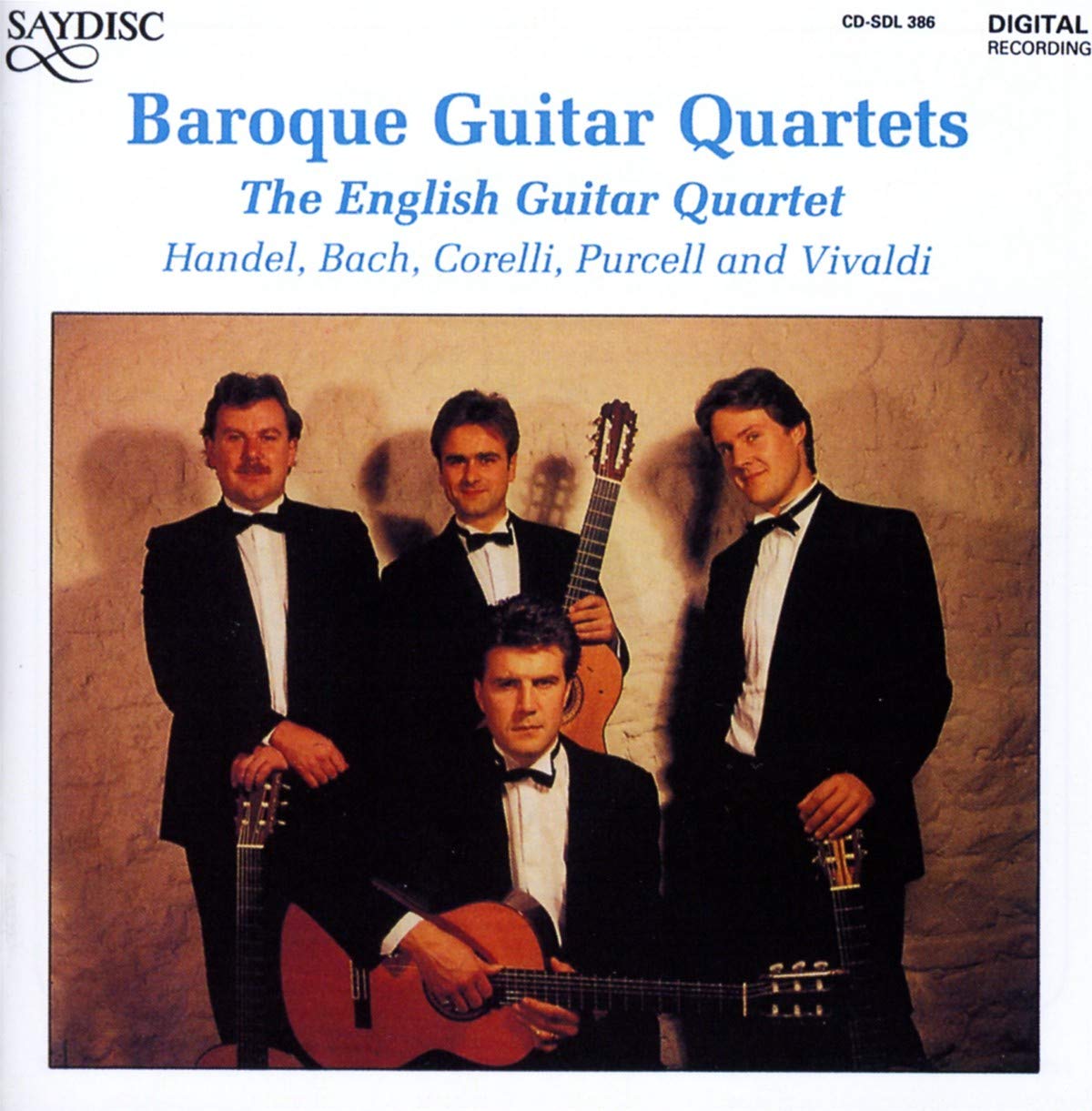 Baroque Guitar Quartets (Handel, Bach, Corelli, Purcell & Vivaldi): The English Guitar Quartet