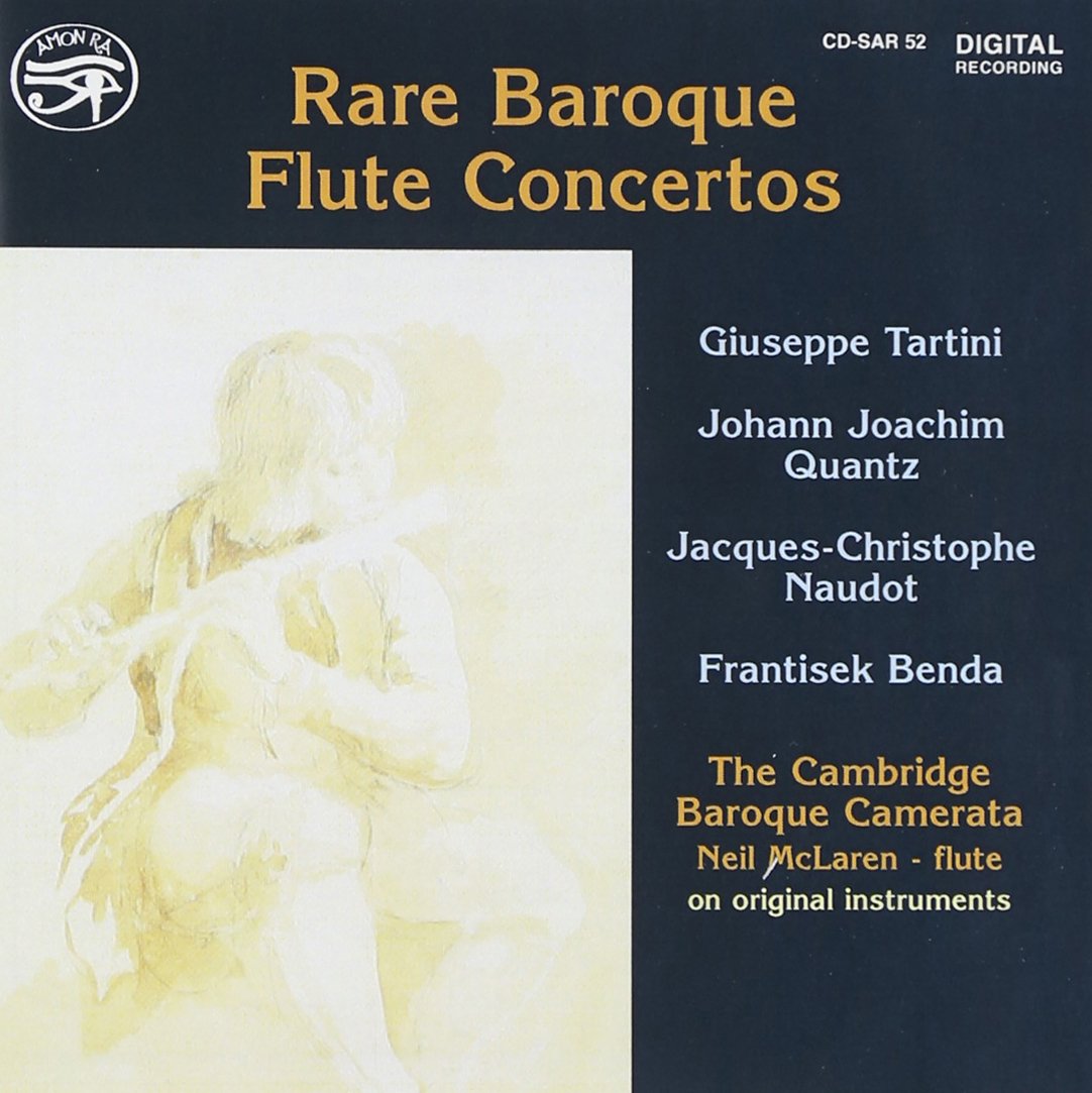 Rare Baroque Flute Concertos: MacLaren, The Cambridge Baroque Camerata