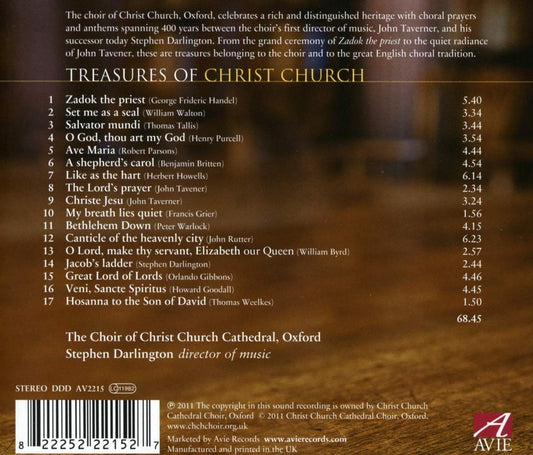 Treasures of Christ Church - Choir of Christ Church Cathedral, Oxford