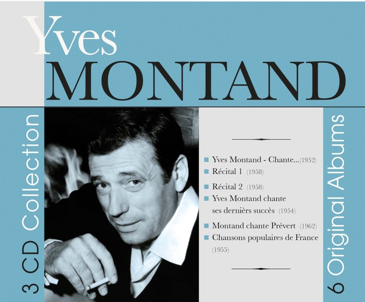 YVES MONTAND - 6 Original Albums (3 CDs)