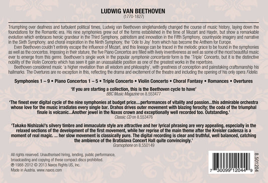 Beethoven: The Complete Symphonies, Concertos & Overtures (12 CDS)
