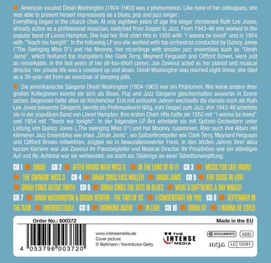 Dinah Washington: Milestones of a Legend (10 CDs)