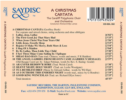 Bush: A Christmas Cantata - The Cardiff Polyphonic Choir and Orchestra