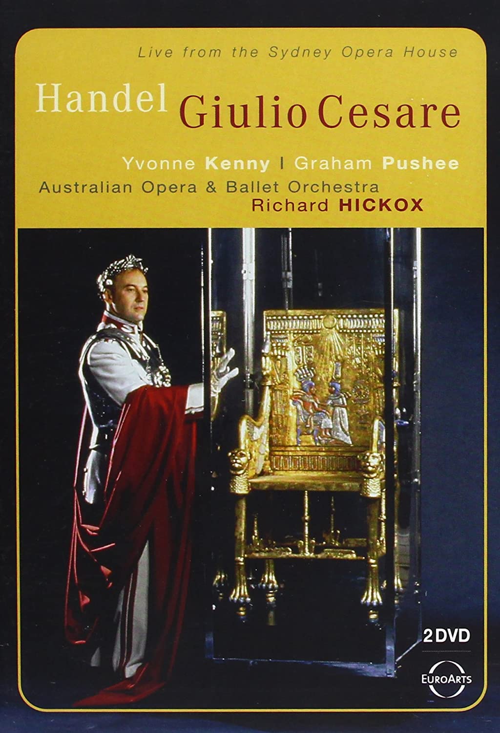 HANDEL: Giulio Cesare - Australian Opera and Ballet Company (2 DVD)