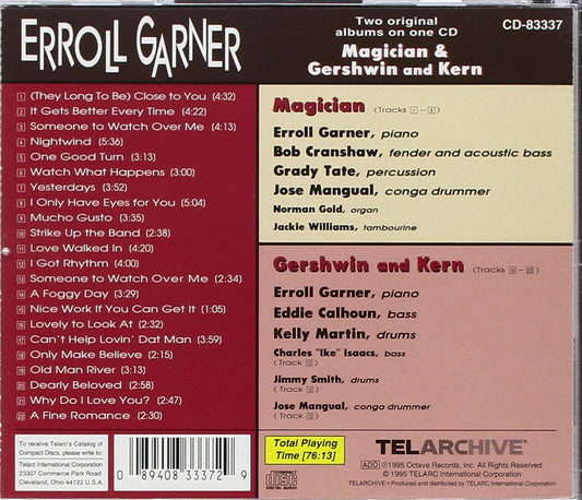 ERROLL GARNER: MAGICIAN & GERSHWIN AND KERN