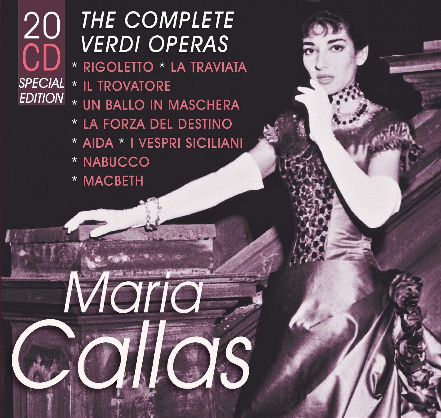 MARIA CALLAS: THE COMPLETE VERDI OPERAS (20 CDS) – ClassicSelect World