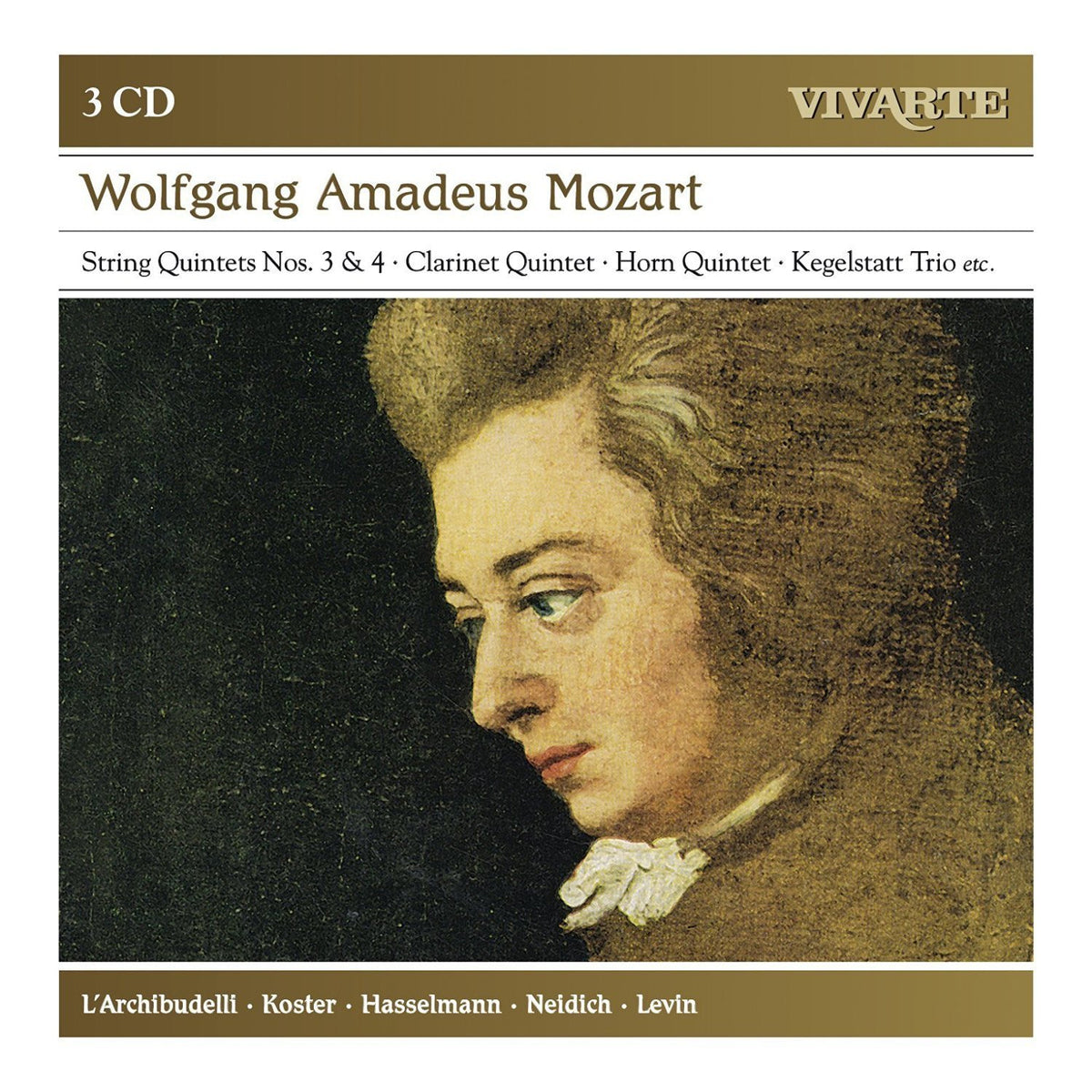 MOZART: STRING QUINTETS, CLARINET QUINTET, HORN QUINTET, TRIOS (3 CDS)