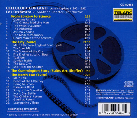 COPLAND: CELLULOID COPLAND - Eos Orchestra