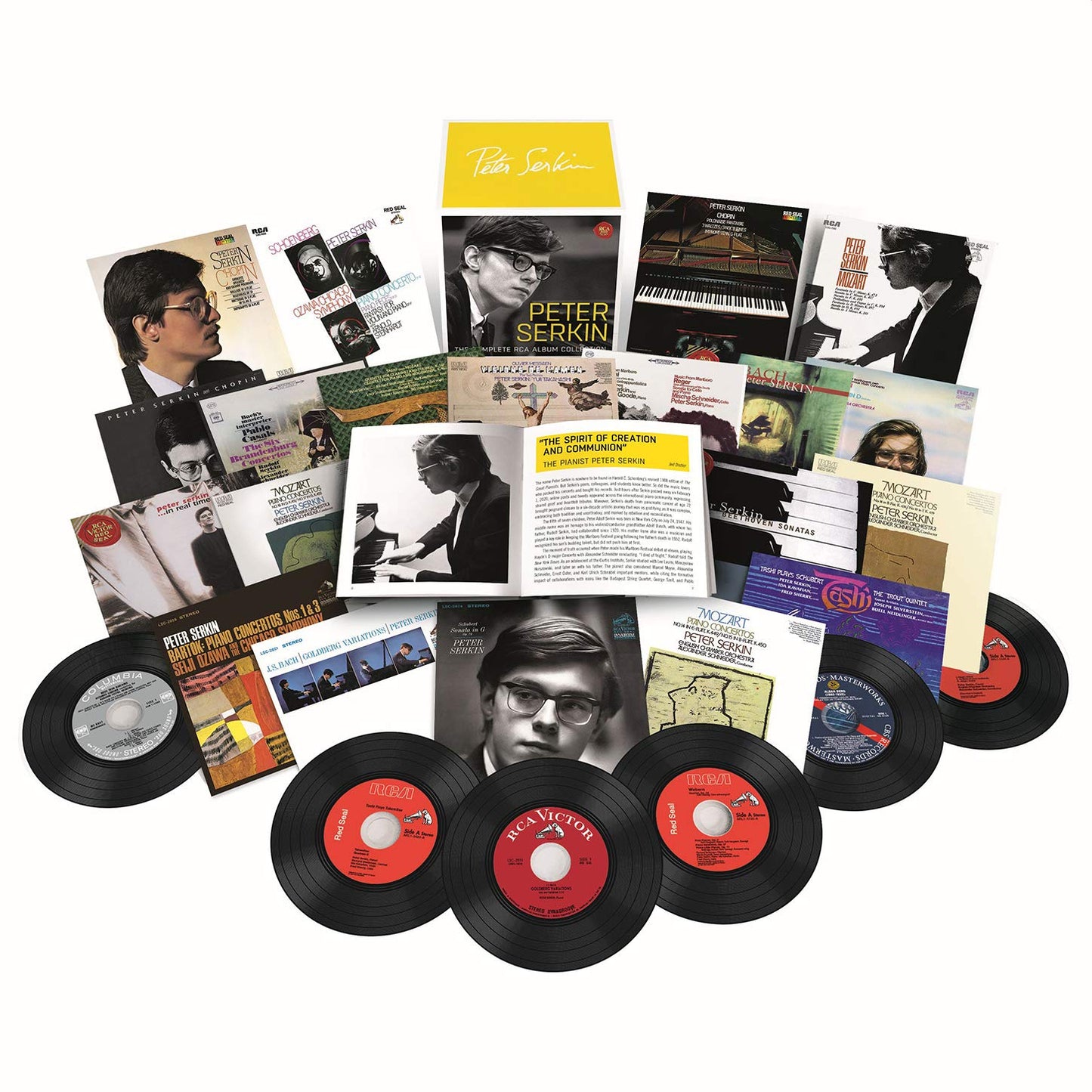 Peter Serkin: The Complete RCA Album Collection (35 CDs)