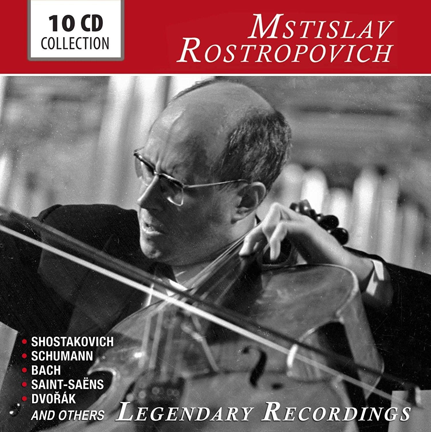 MSTISLAV ROSTROPOVICH: LEGENDARY RECORDINGS (10 CDS 