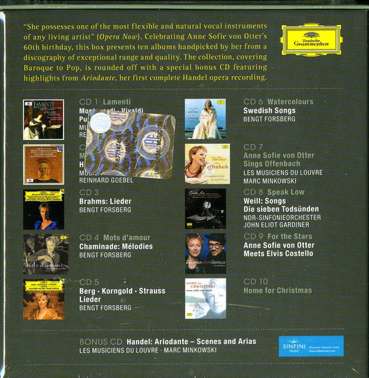 ANNE SOPHIE VON OTTER: 10 CLASSIC ALBUMS (11 CDS)
