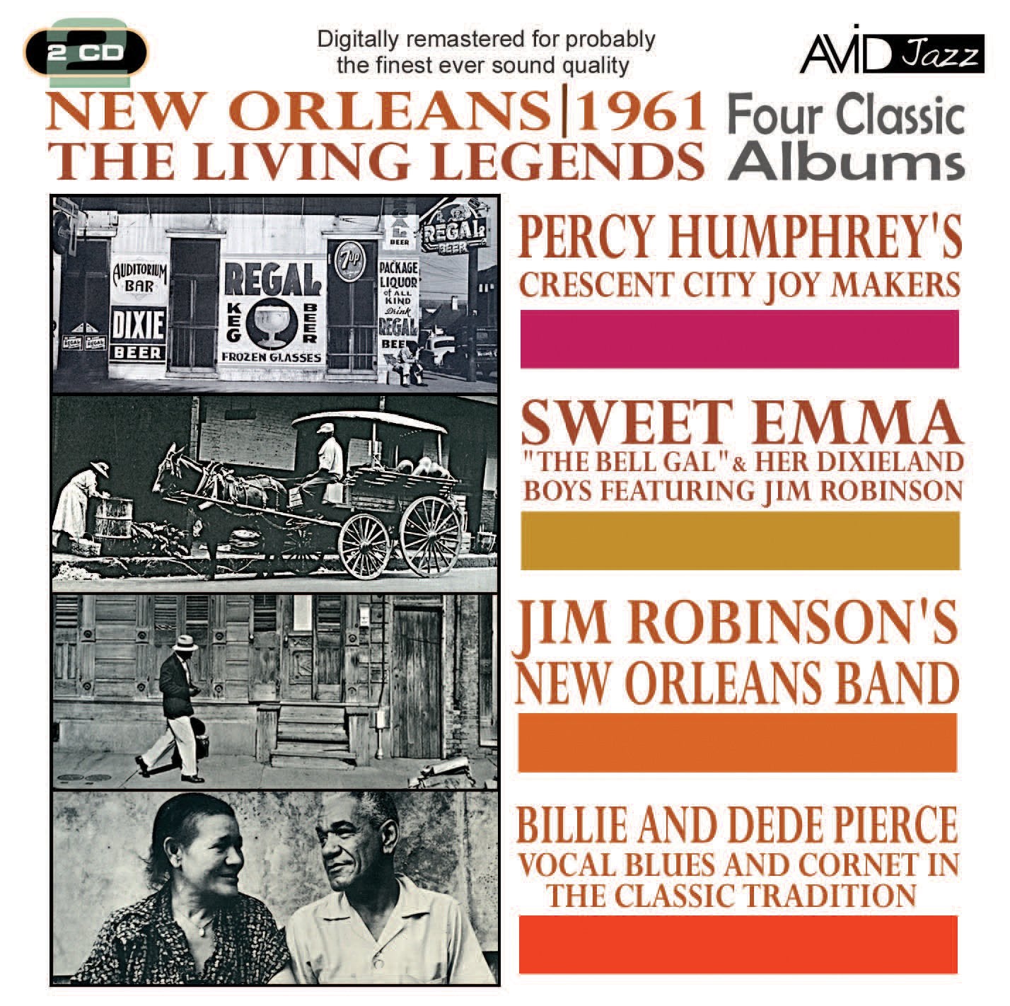 New Orleans 1961: The Living Legends (2 CDS)