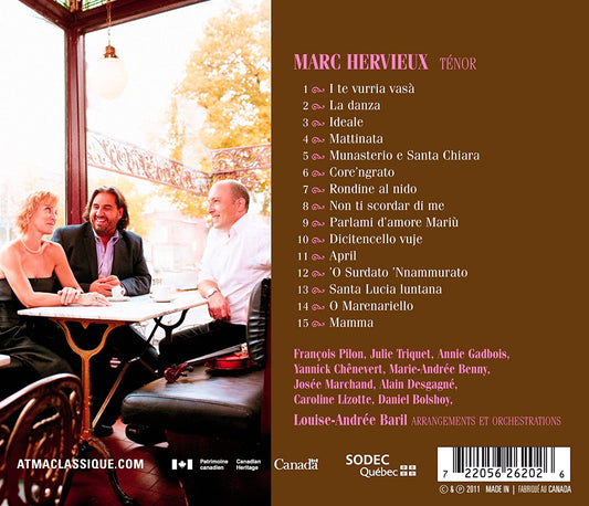 A Napoli - Italian Popular Songs: Marc Hervieux