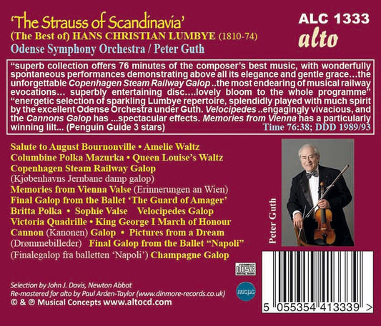LUMBYE: THE STRAUSS OF SCANDANAVIA - ODENSE SYMPHONY