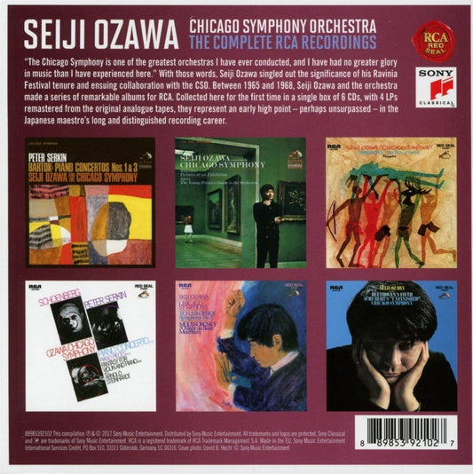 SEIJI OZAWA: THE COMPLETE RCA RECORDINGS (6 CDS)