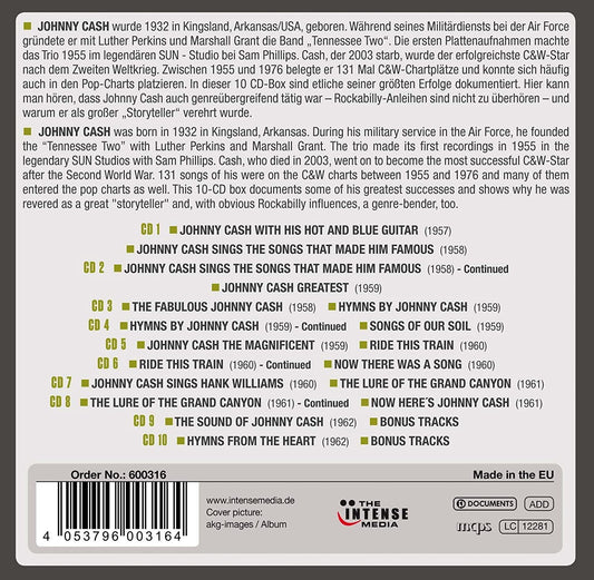 Johnny Cash - Milestones of A Legend (10 CDs)