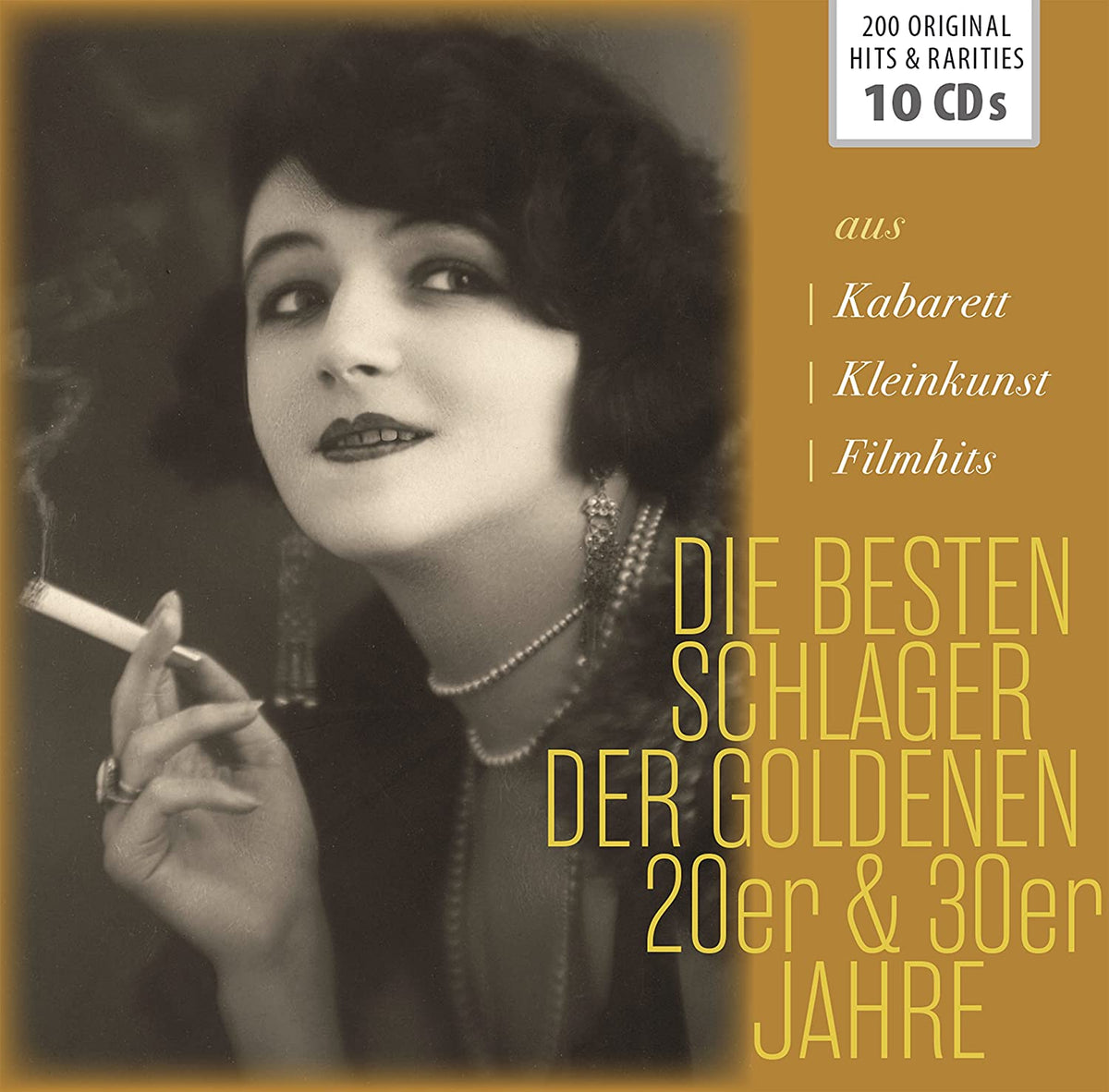 Die besten Schlager der Goldenen 1920er & 1930er Jahre (BEST HITS OF THE GOLDEN 1920S AND 1930S) 10 CDS