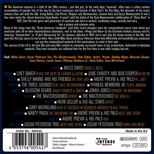JAZZ ON BROADWAY (10 CDS)