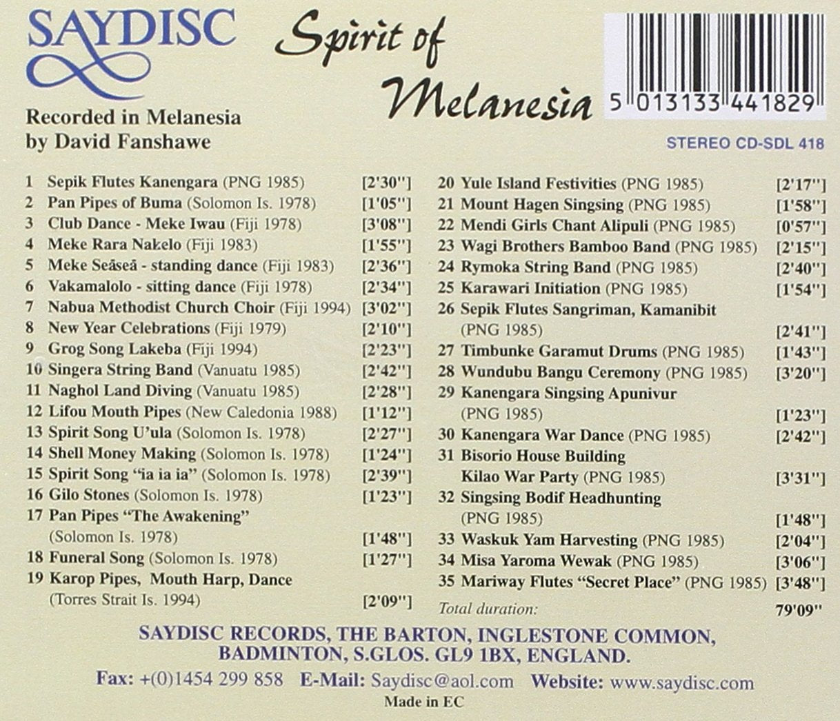 Spirit of Melanesia