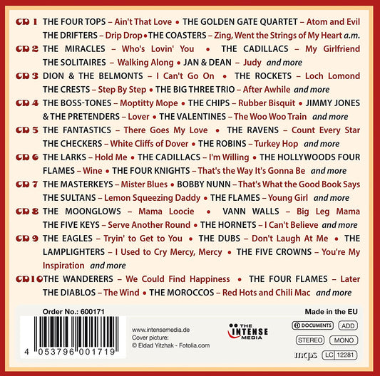 DOO WOP JUKEBOX HITS (10 CDS)