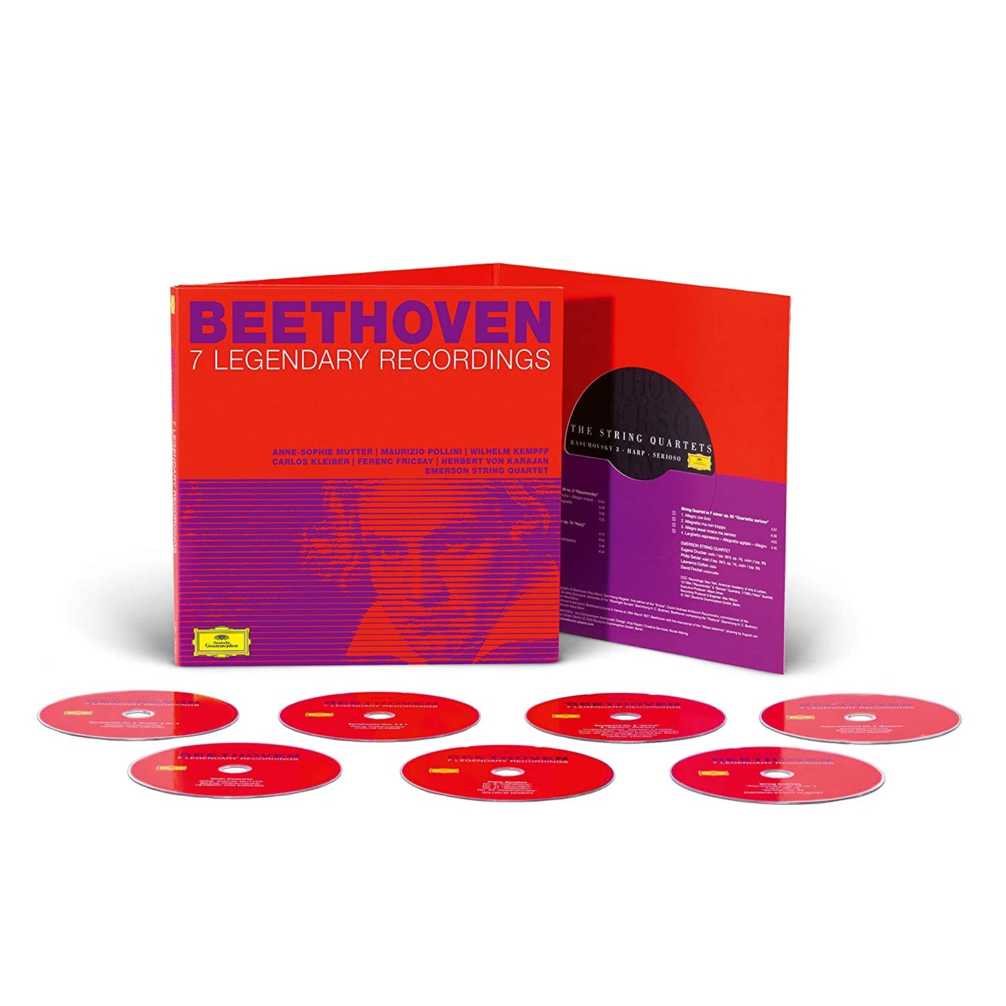 BEETHOVEN: 7 LEGENDARY RECORDINGS (7 CDS)