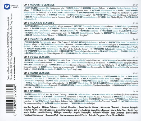 100 BEST CLASSICS (6 CDS)
