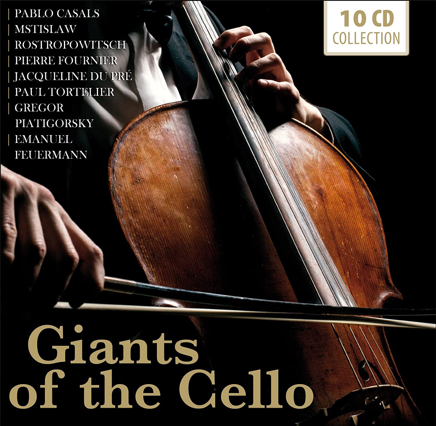 GIANTS OF THE CELLO - THE GREATEST CELLO RECORDINGS (10 CDS 