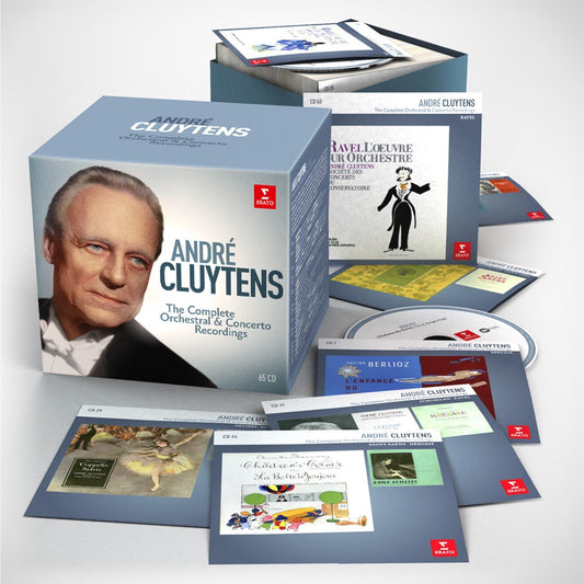 ANDRE CLUYTENS: THE COMPLETE ORCHESTRAL RECORDINGS (65 CDs)