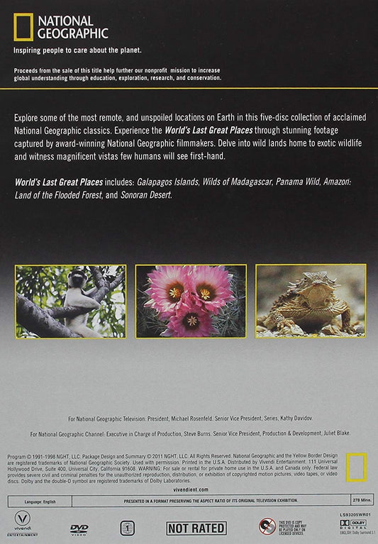 WORLD'S LAST GREAT PLACES CLASSICS (DVD)