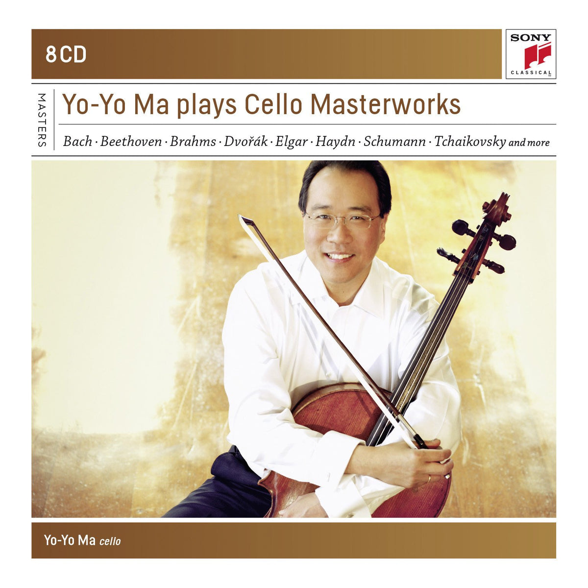 Yo-Yo Ma Plays Cello Masterworks (8 CDs) — Bach, Beethoven, Brahms, Dvořák, Elgar, Haydn, Schumann & Tchaikovsky
