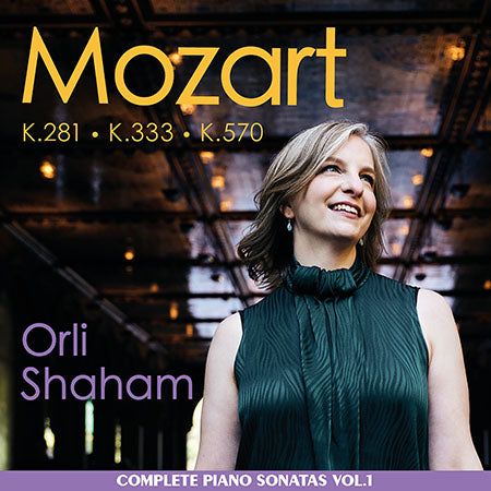 MOZART: PIANO SONATAS, VOL.1 - ORLI SHAHAM
