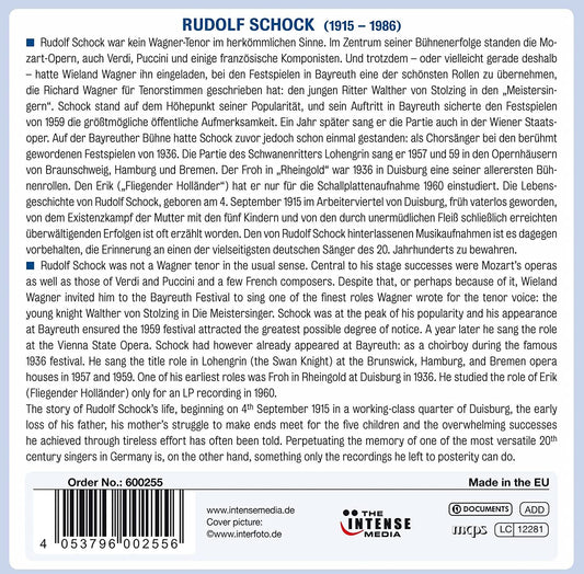 WAGNER: OPERAS - Rudolf Schock (10 CDs)